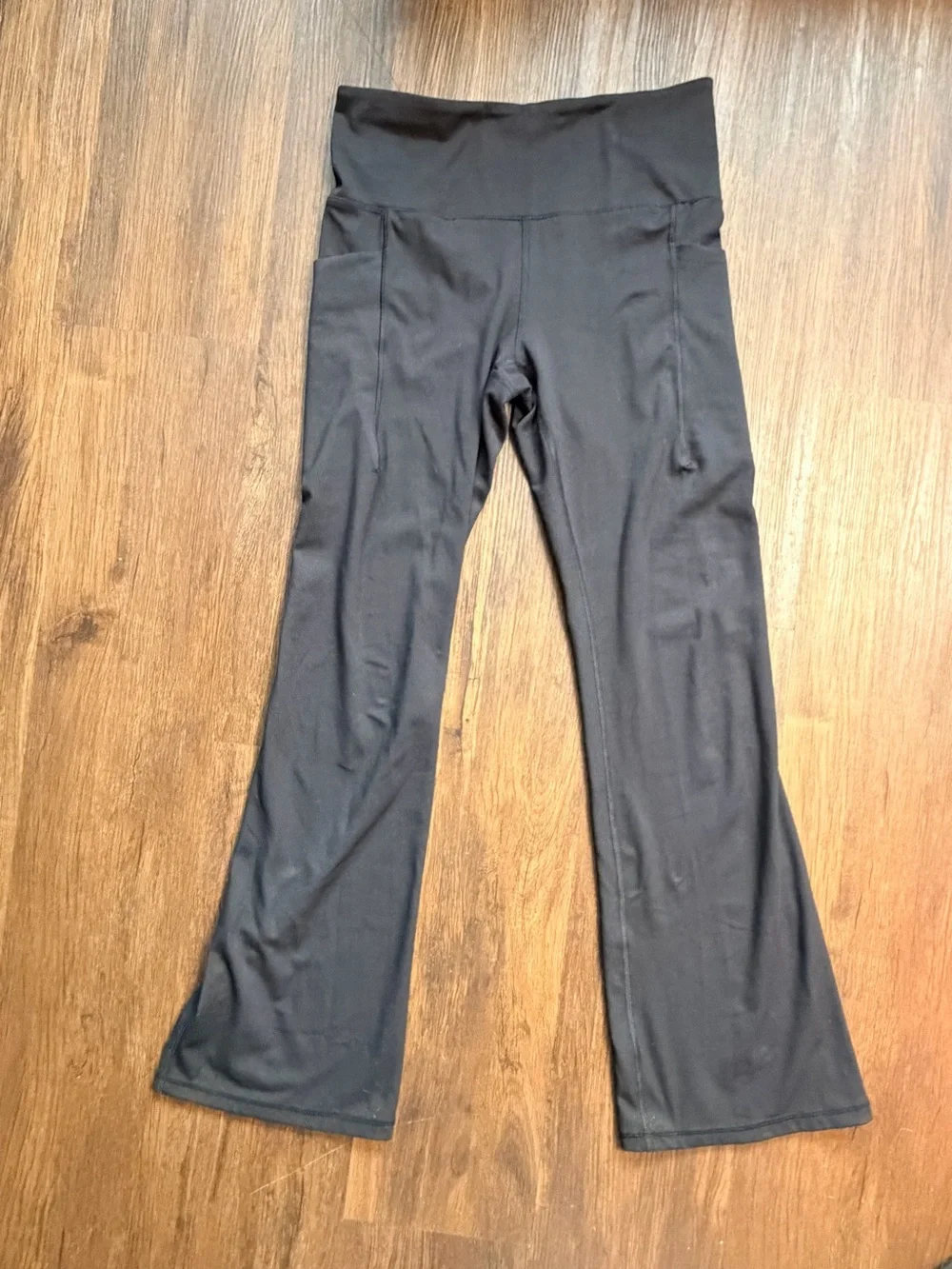 Avia Active Flare Yoga Pants with Wide Waistband - Picture 8 of 9